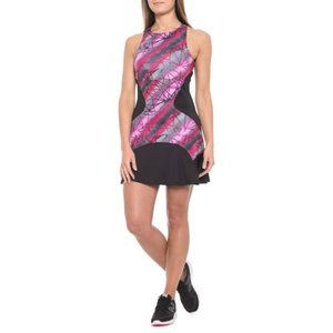 FILA Tennis Sleek Streak Printed Tennis Dress